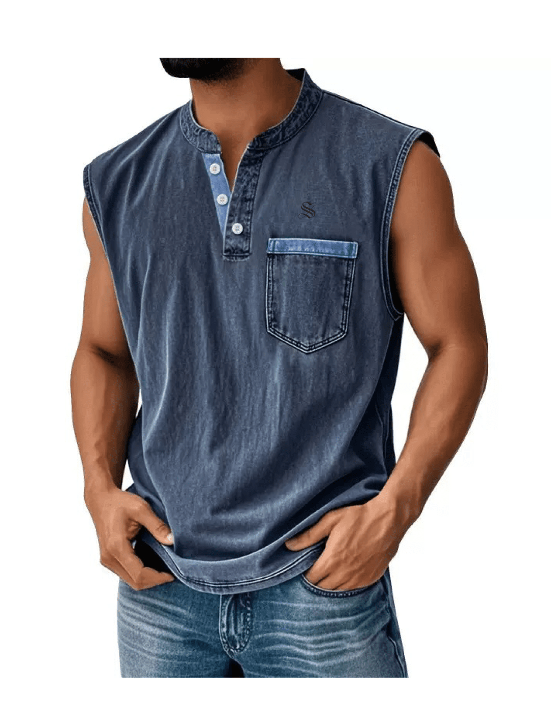 Otag 21 - Tank Top for Men - Sarman Fashion - Wholesale Clothing Fashion Brand for Men from Canada
