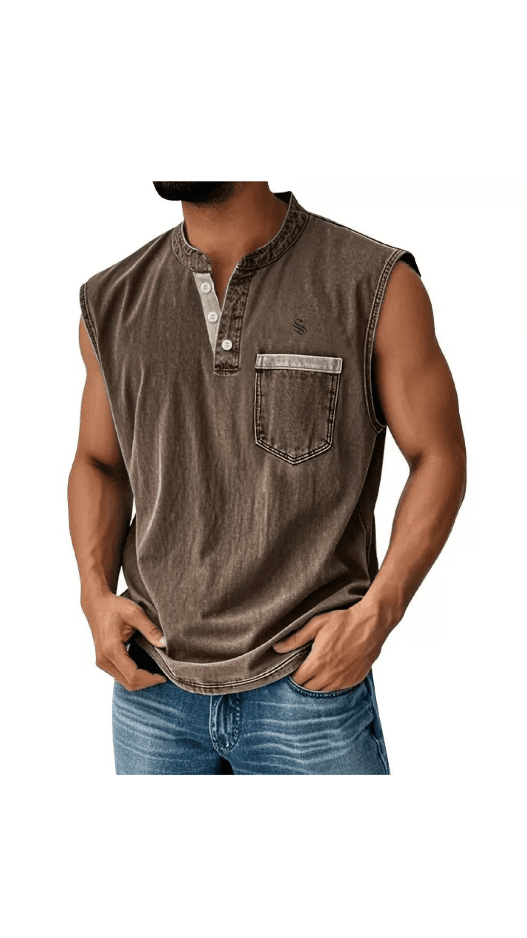 Otag 21 - Tank Top for Men - Sarman Fashion - Wholesale Clothing Fashion Brand for Men from Canada