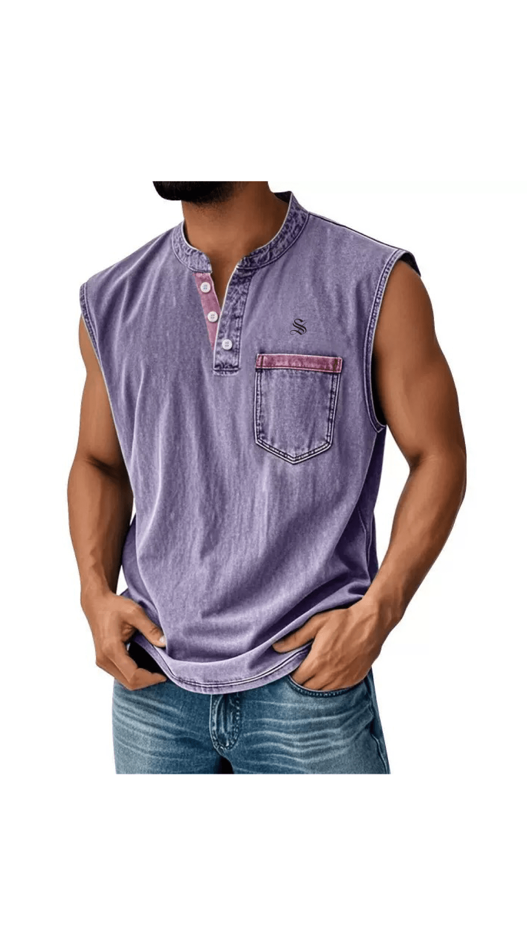 Otag 21 - Tank Top for Men - Sarman Fashion - Wholesale Clothing Fashion Brand for Men from Canada