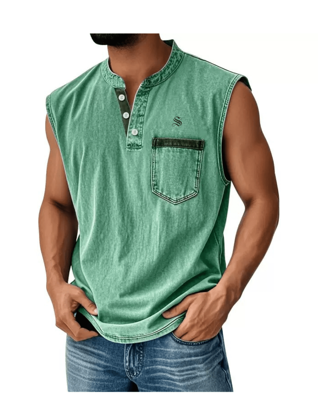 Otag 21 - Tank Top for Men - Sarman Fashion - Wholesale Clothing Fashion Brand for Men from Canada