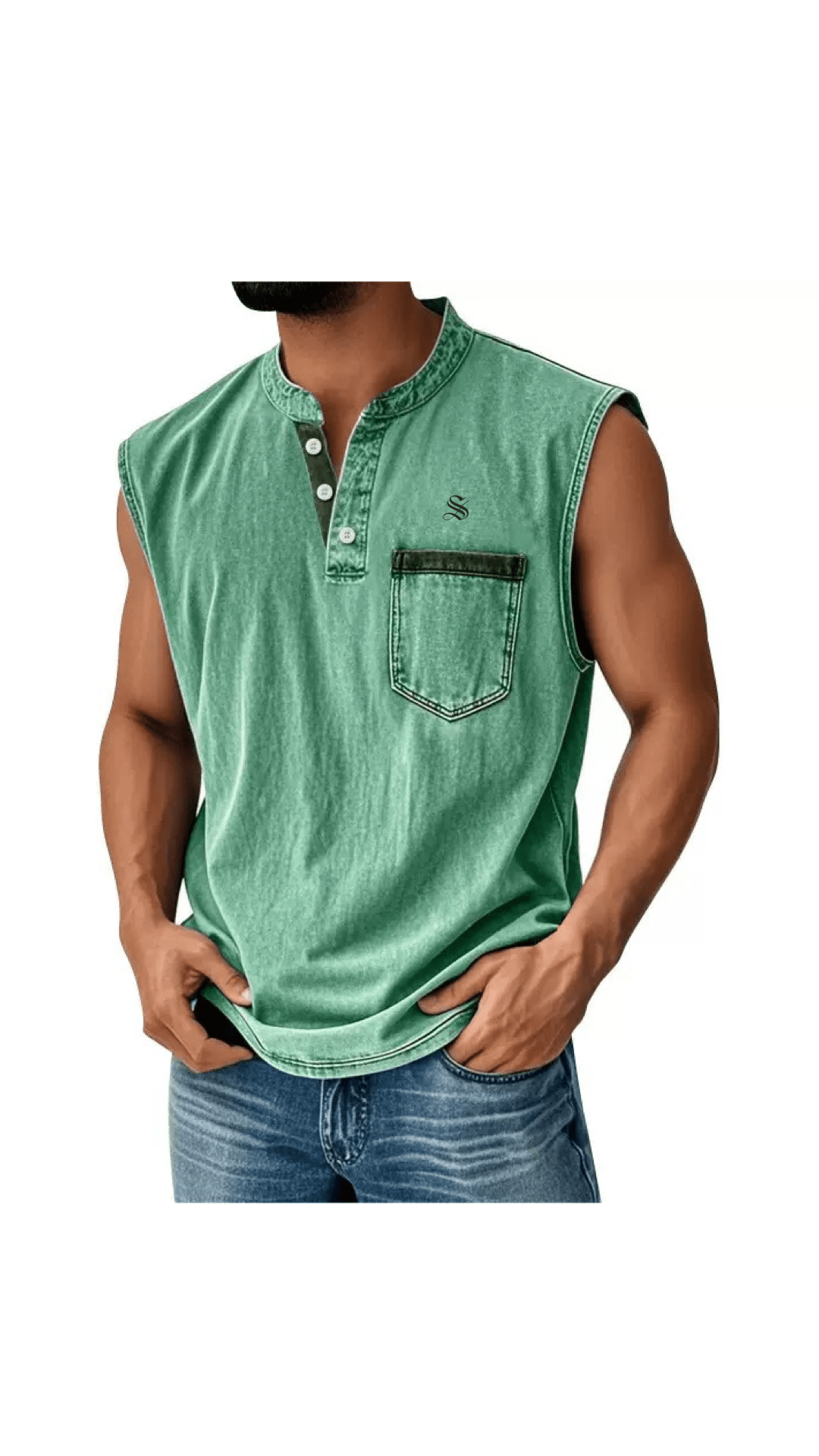 Otag 21 - Tank Top for Men - Sarman Fashion - Wholesale Clothing Fashion Brand for Men from Canada