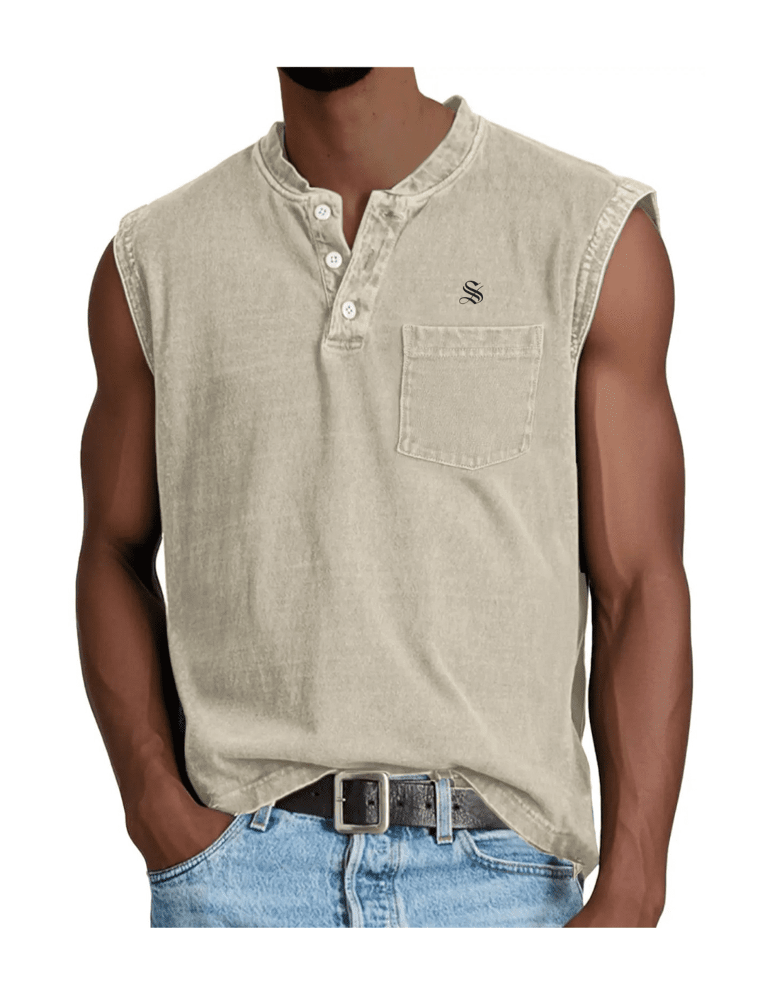 Otag 22 - Tank Top for Men - Sarman Fashion - Wholesale Clothing Fashion Brand for Men from Canada