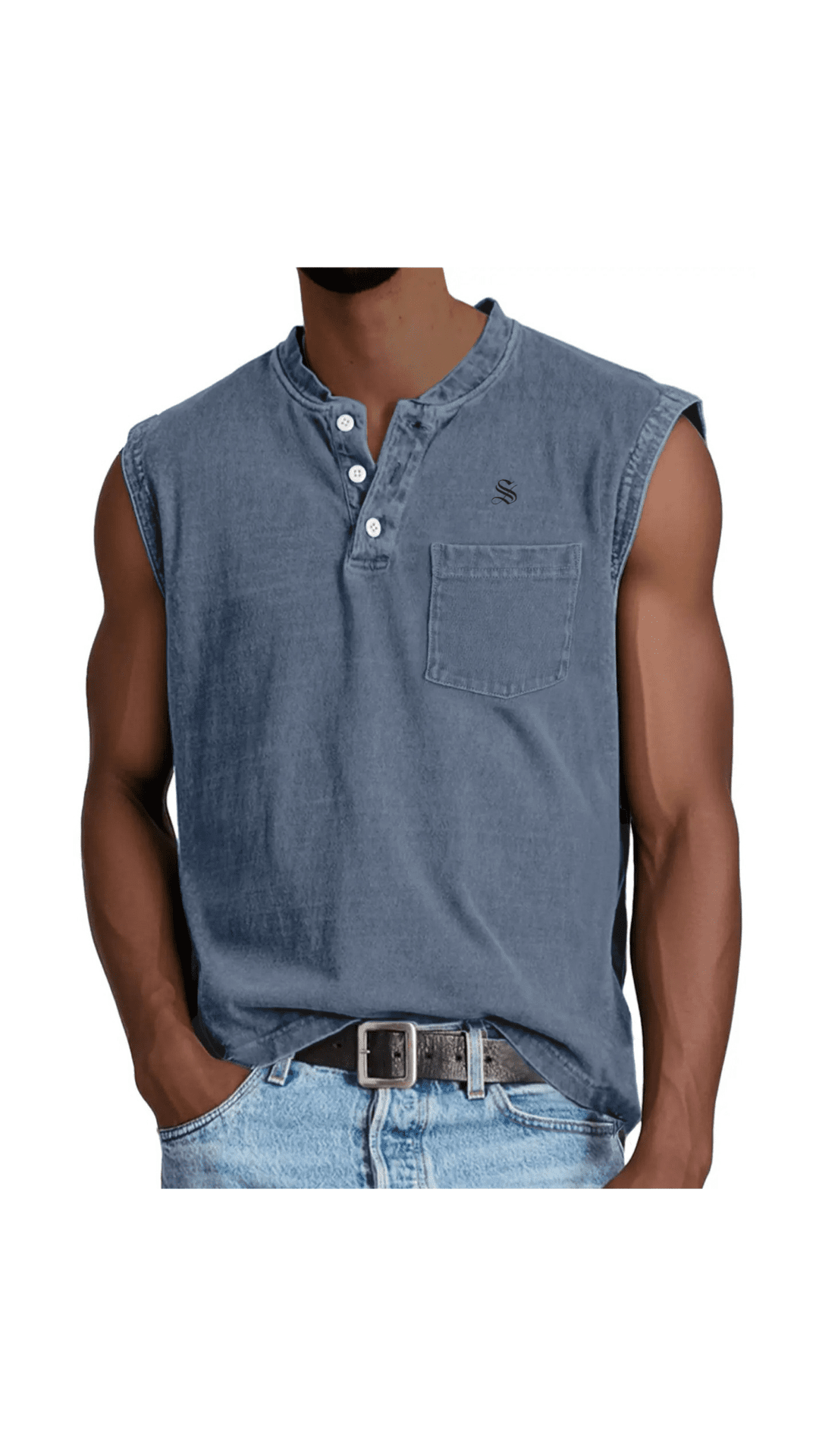 Otag 22 - Tank Top for Men - Sarman Fashion - Wholesale Clothing Fashion Brand for Men from Canada