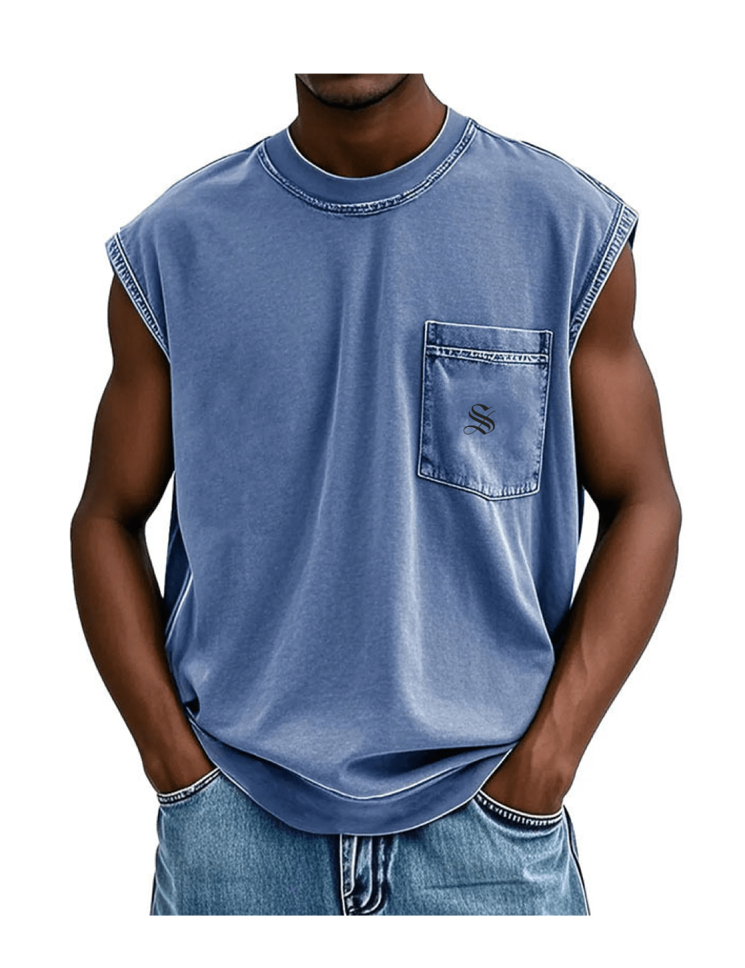 Otag - Tank Top for Men - Sarman Fashion - Wholesale Clothing Fashion Brand for Men from Canada
