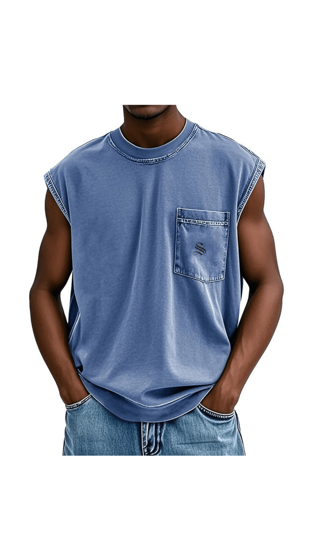 Otag - Tank Top for Men - Sarman Fashion - Wholesale Clothing Fashion Brand for Men from Canada
