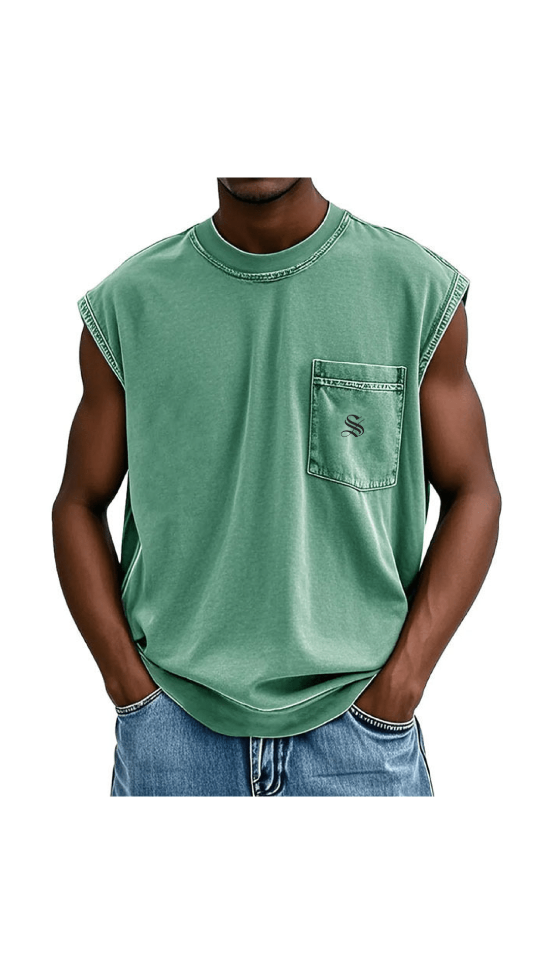 Otag - Tank Top for Men - Sarman Fashion - Wholesale Clothing Fashion Brand for Men from Canada