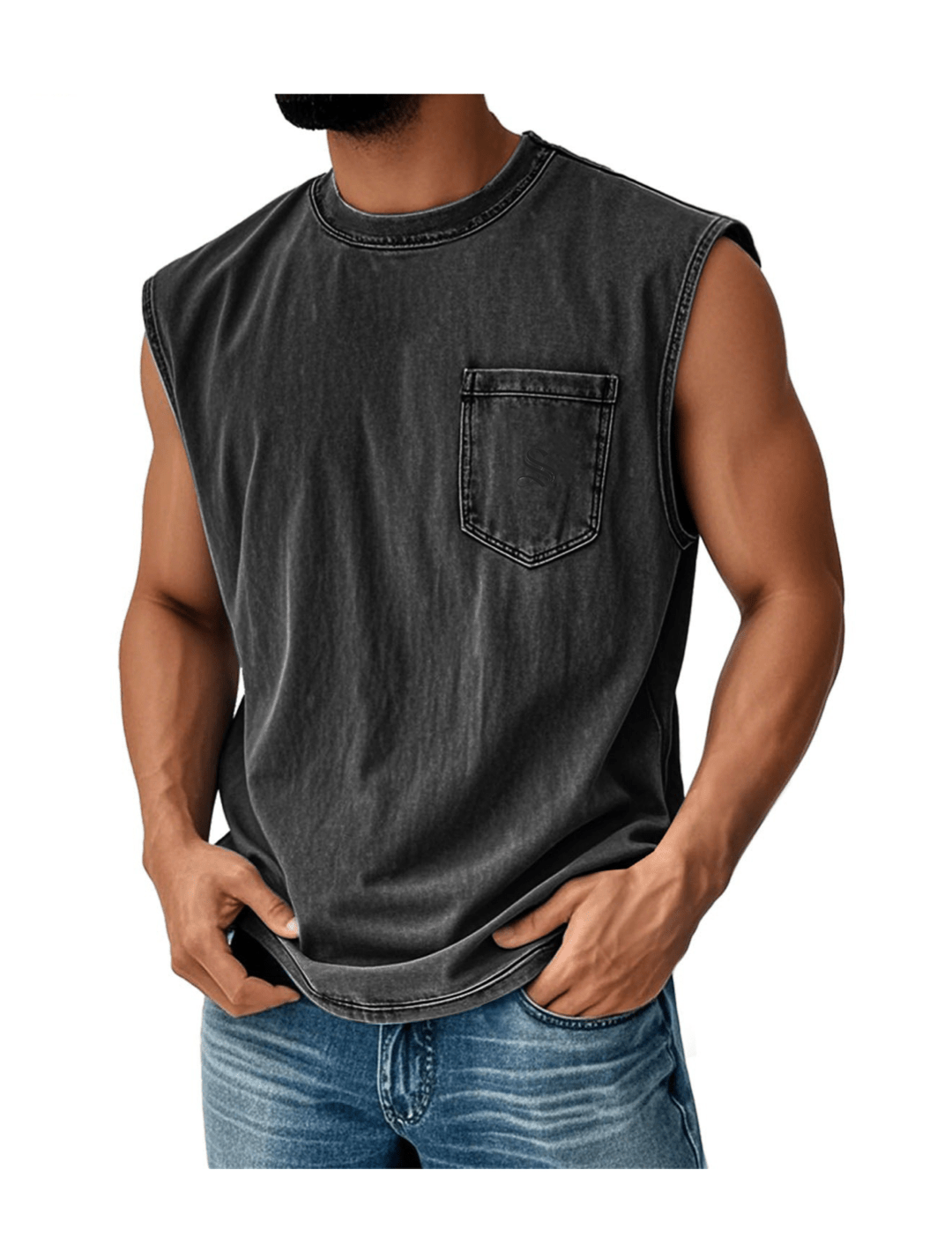 Otag - Tank Top for Men - Sarman Fashion - Wholesale Clothing Fashion Brand for Men from Canada