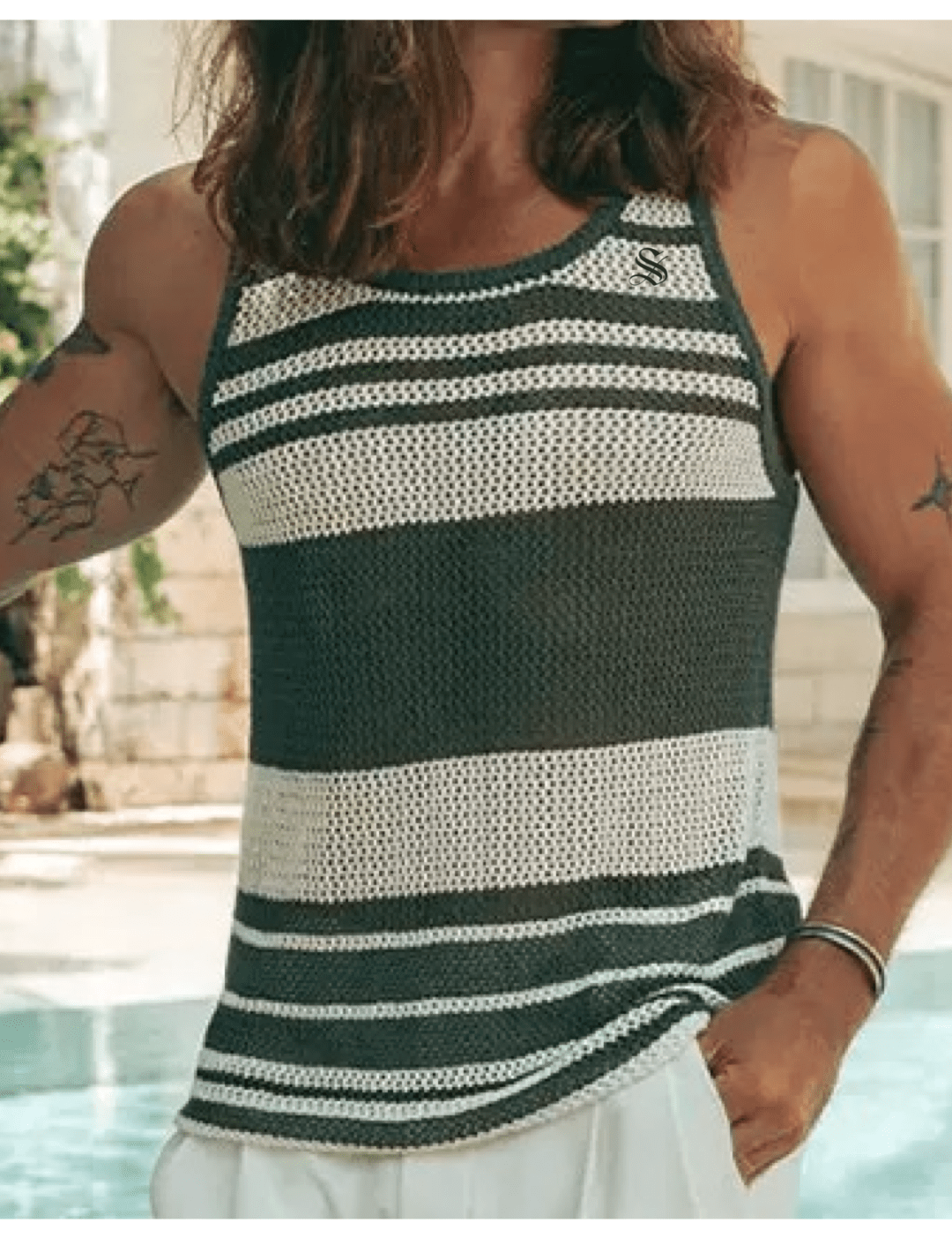 Otiz 3 - Tank Top for Men - Sarman Fashion - Wholesale Clothing Fashion Brand for Men from Canada