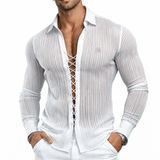 Ouzma - Long Sleeves Shirt for Men - Sarman Fashion - Wholesale Clothing Fashion Brand for Men from Canada