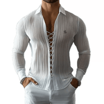 Ouzma - Long Sleeves Shirt for Men - Sarman Fashion - Wholesale Clothing Fashion Brand for Men from Canada