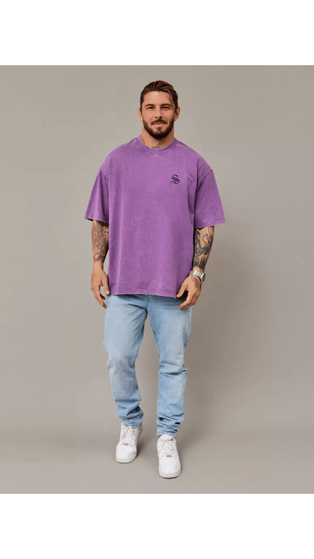 OVR - Oversize T-shirt for Men - Sarman Fashion - Wholesale Clothing Fashion Brand for Men from Canada