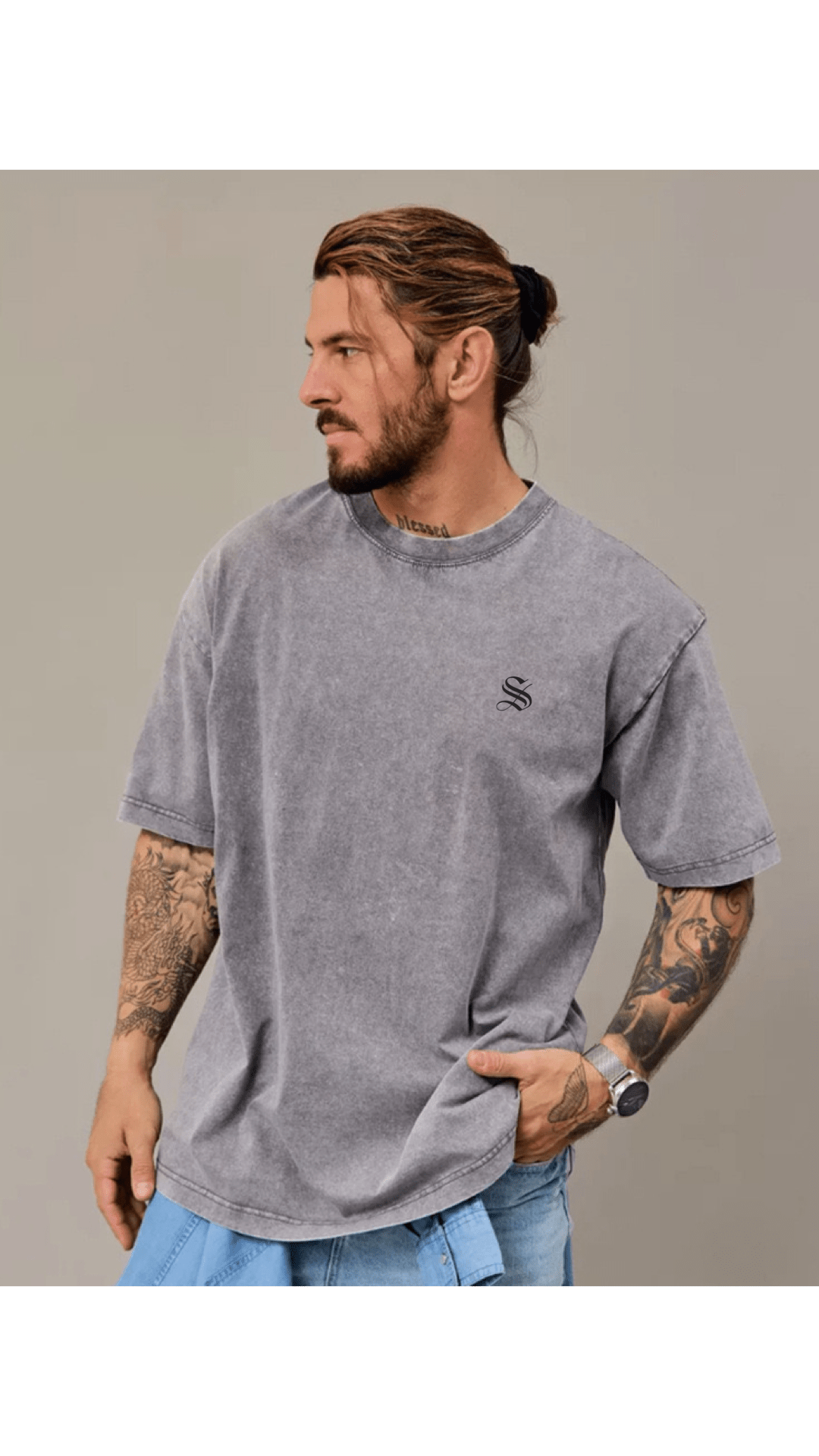 OVR - Oversize T-shirt for Men - Sarman Fashion - Wholesale Clothing Fashion Brand for Men from Canada