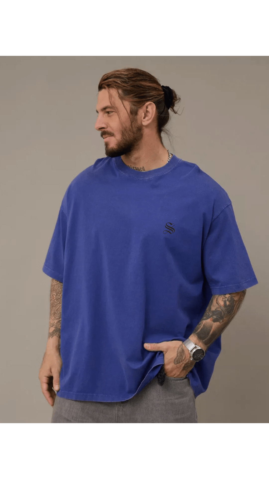 OVR - Oversize T-shirt for Men - Sarman Fashion - Wholesale Clothing Fashion Brand for Men from Canada