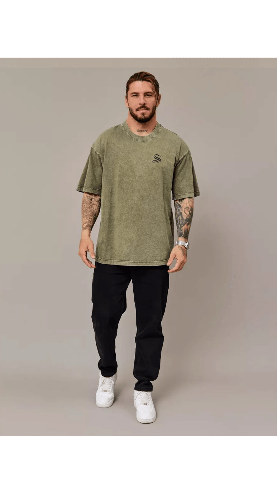 OVR - Oversize T-shirt for Men - Sarman Fashion - Wholesale Clothing Fashion Brand for Men from Canada
