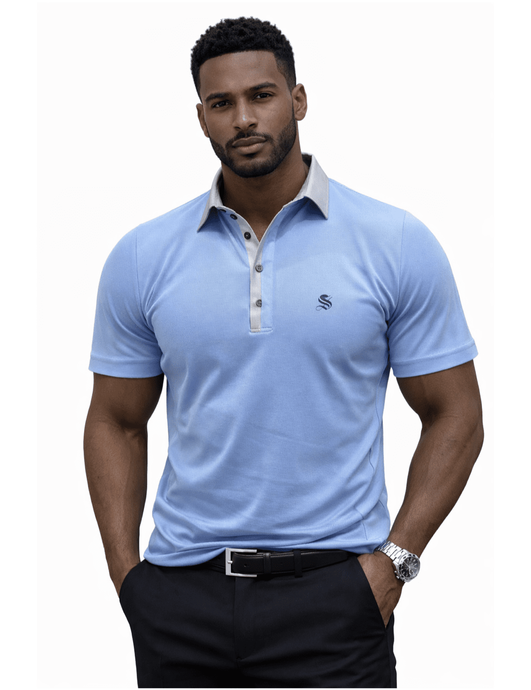 Oxford - Polo Shirt for Men - Sarman Fashion - Wholesale Clothing Fashion Brand for Men from Canada