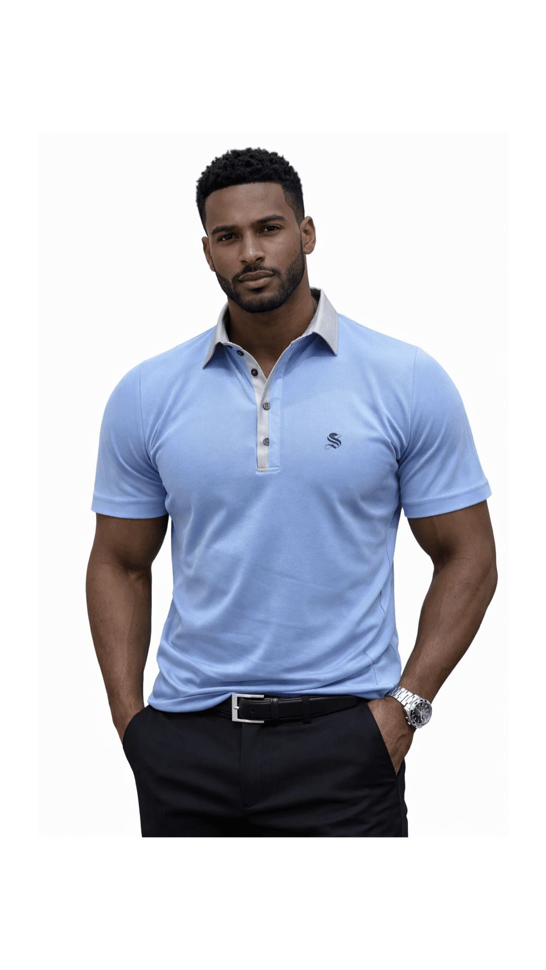 Oxford - Polo Shirt for Men - Sarman Fashion - Wholesale Clothing Fashion Brand for Men from Canada