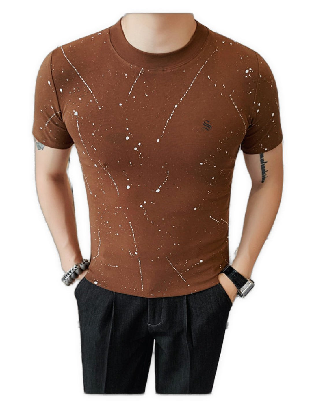 Paintura - Men’s t-shirt - Sarman Fashion - Wholesale Clothing Fashion Brand for Men from Canada