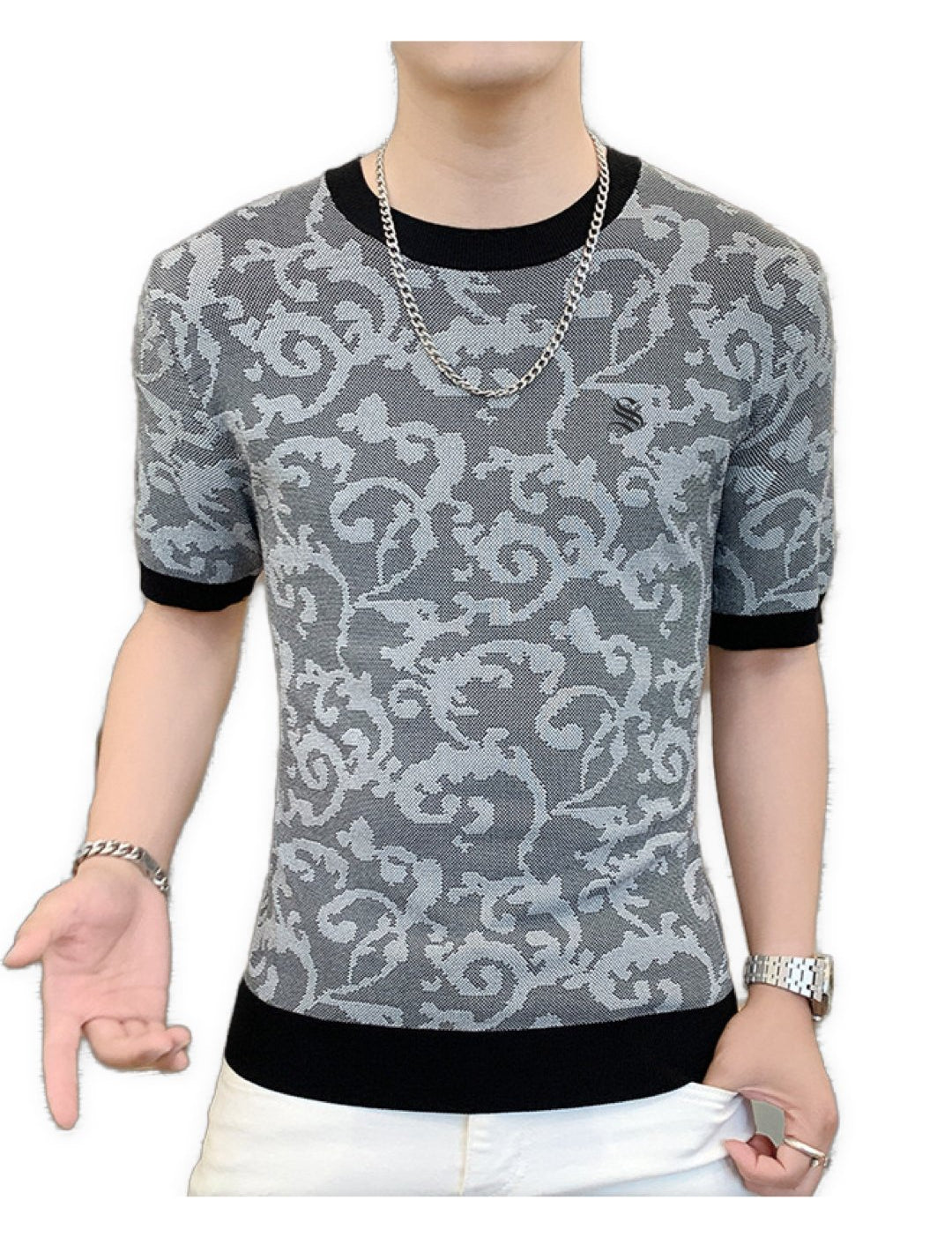 Pantiru - Men’s t-shirt - Sarman Fashion - Wholesale Clothing Fashion Brand for Men from Canada