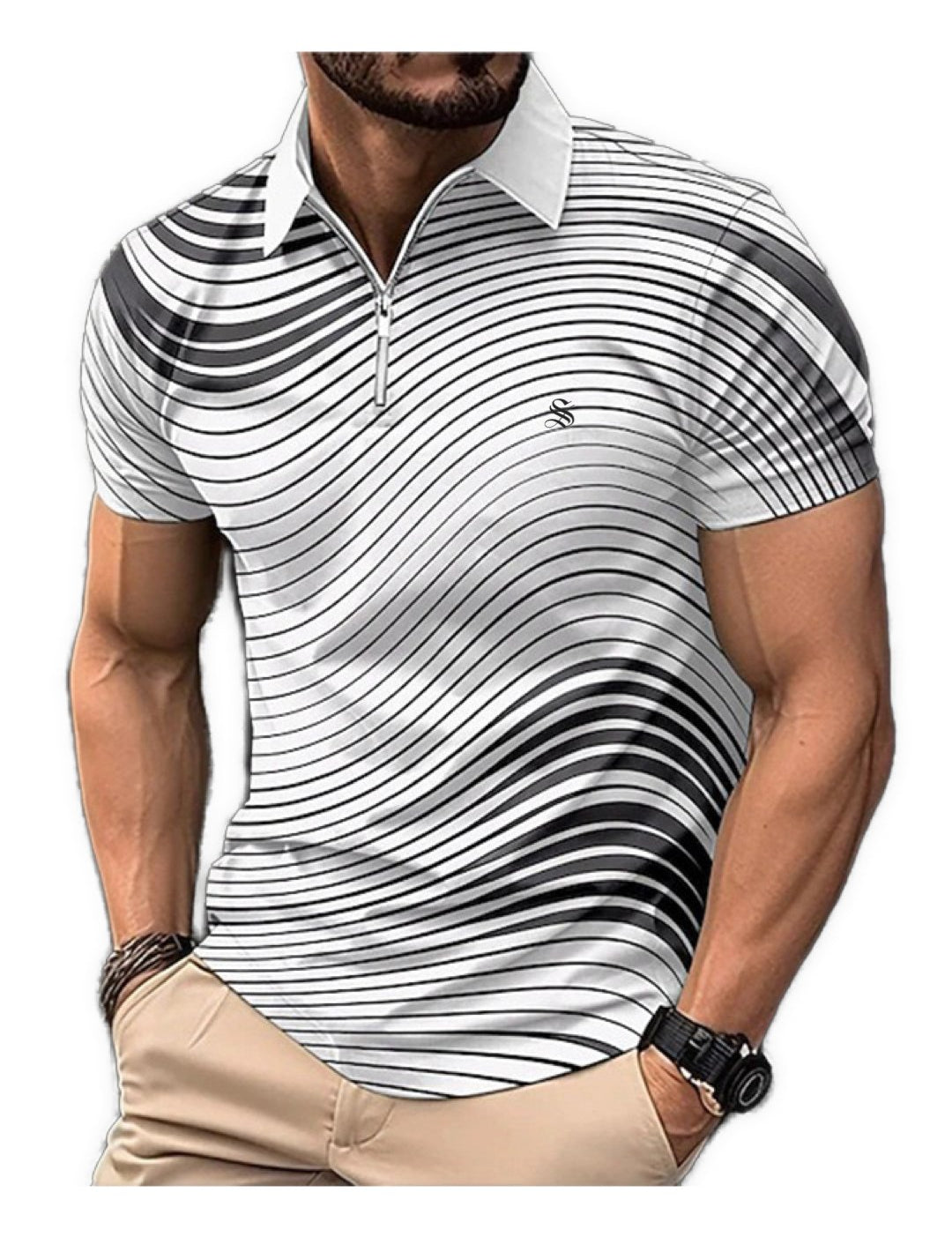 Perepiska - Polo Shirt for Men - Sarman Fashion - Wholesale Clothing Fashion Brand for Men from Canada