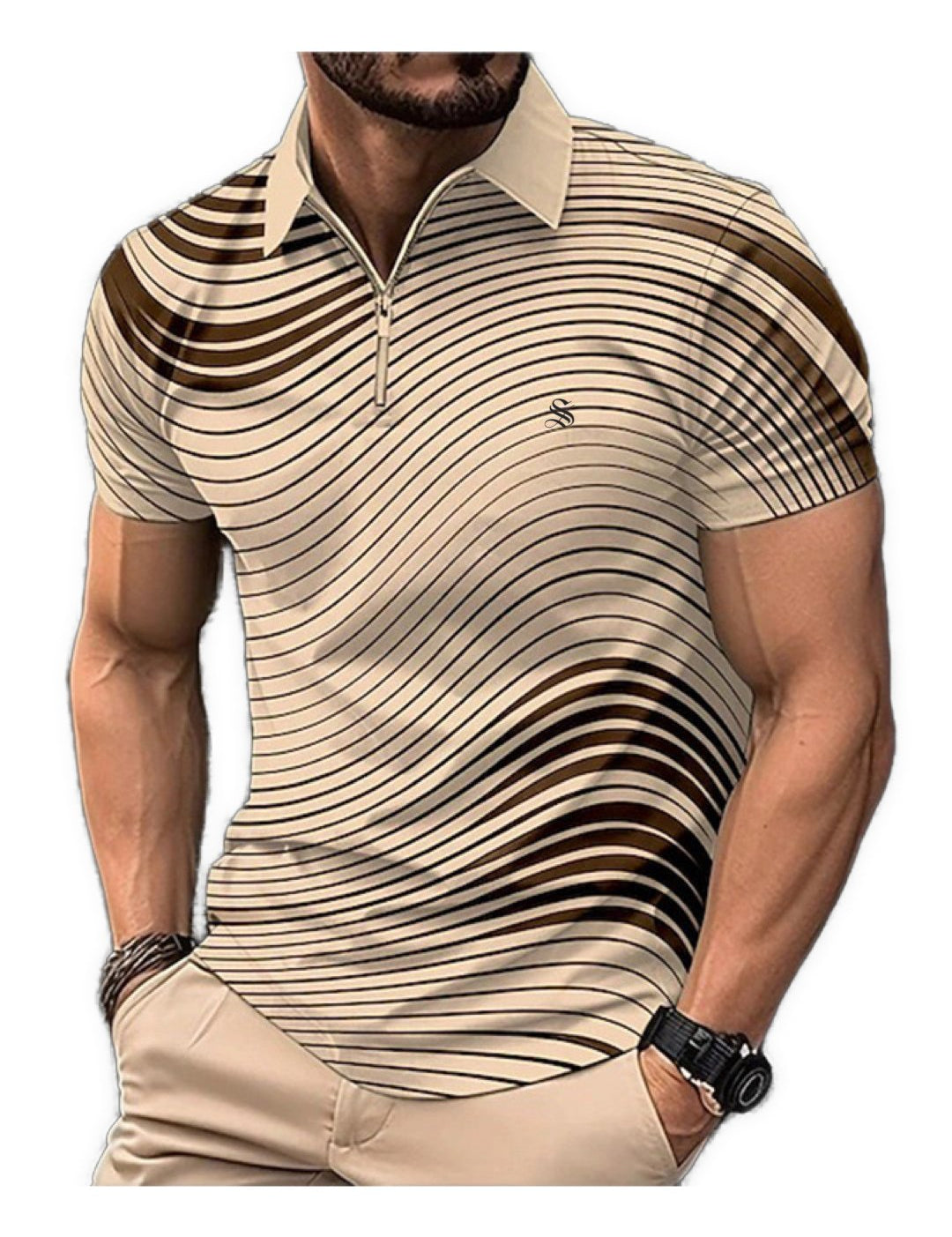 Perepiska - Polo Shirt for Men - Sarman Fashion - Wholesale Clothing Fashion Brand for Men from Canada