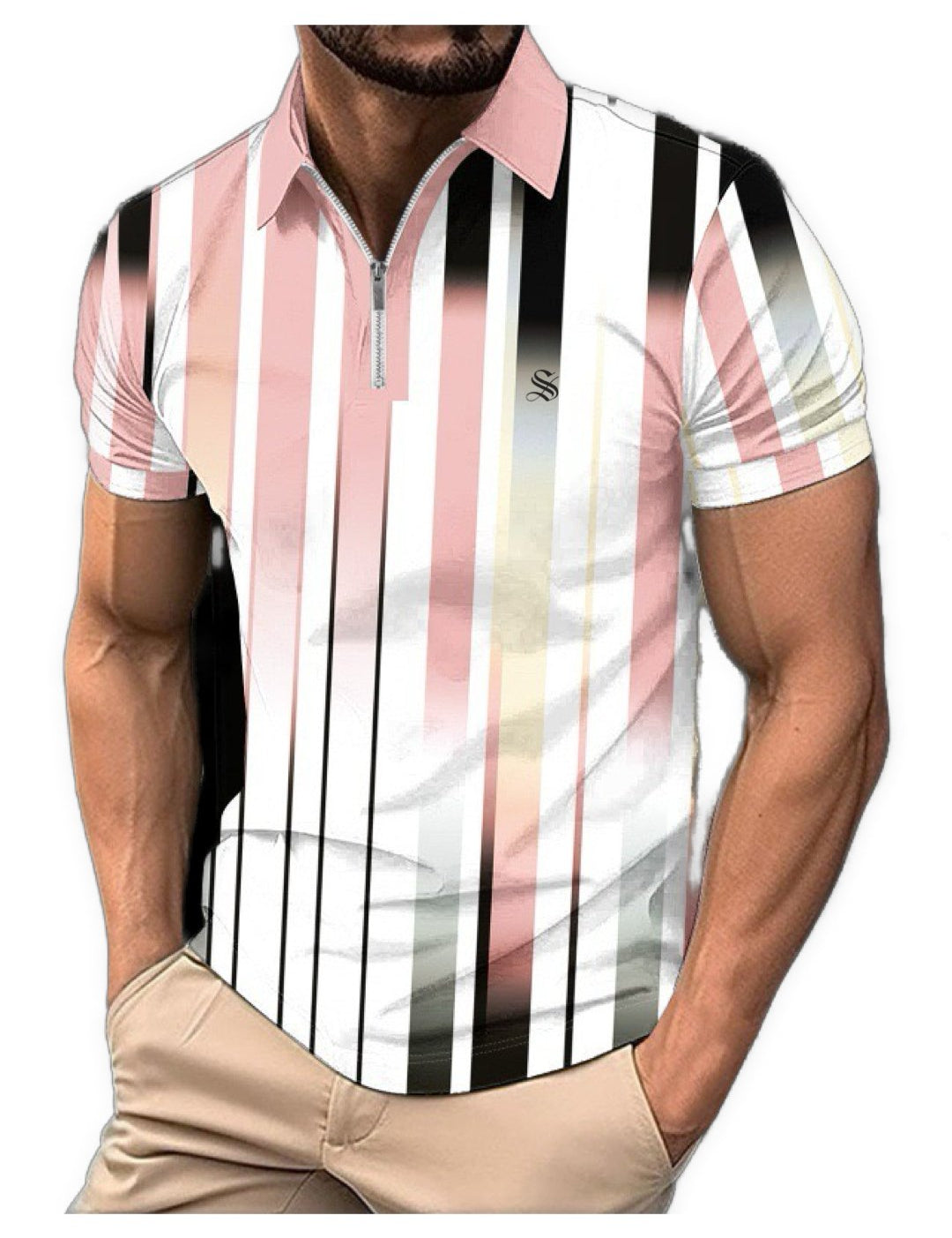 Piano - Polo Shirt for Men - Sarman Fashion - Wholesale Clothing Fashion Brand for Men from Canada