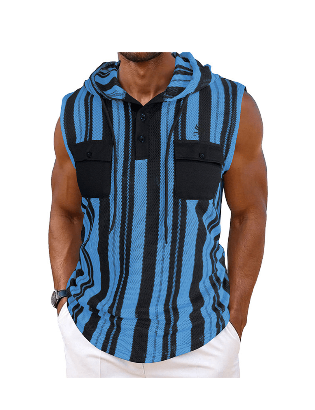 PIC - Tank Top for Men - Sarman Fashion - Wholesale Clothing Fashion Brand for Men from Canada