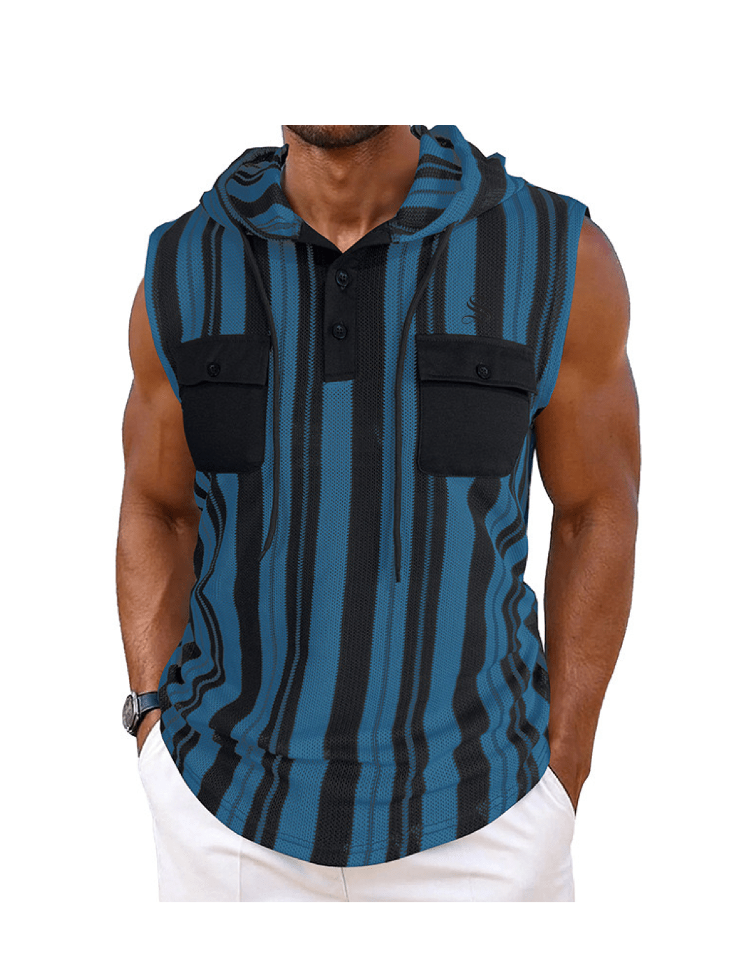 PIC - Tank Top for Men - Sarman Fashion - Wholesale Clothing Fashion Brand for Men from Canada
