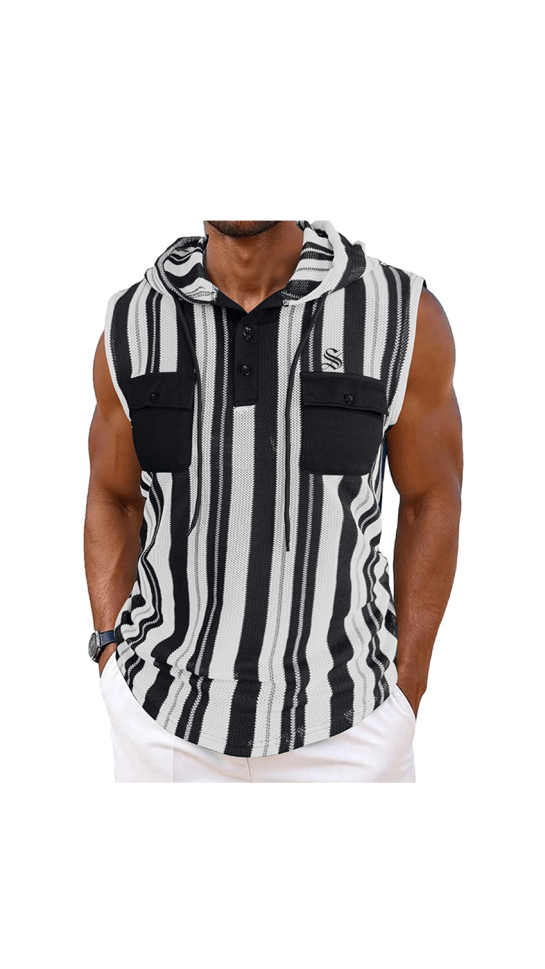 PIC - Tank Top for Men - Sarman Fashion - Wholesale Clothing Fashion Brand for Men from Canada