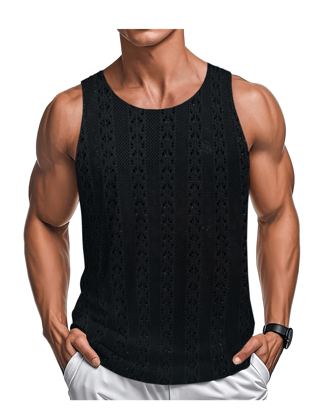 PIKAO 3 - Tank Top for Men - Sarman Fashion - Wholesale Clothing Fashion Brand for Men from Canada