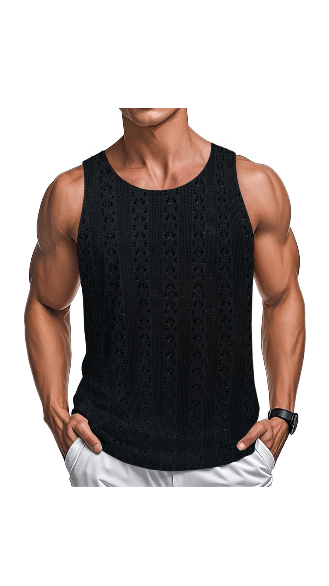 PIKAO 3 - Tank Top for Men - Sarman Fashion - Wholesale Clothing Fashion Brand for Men from Canada
