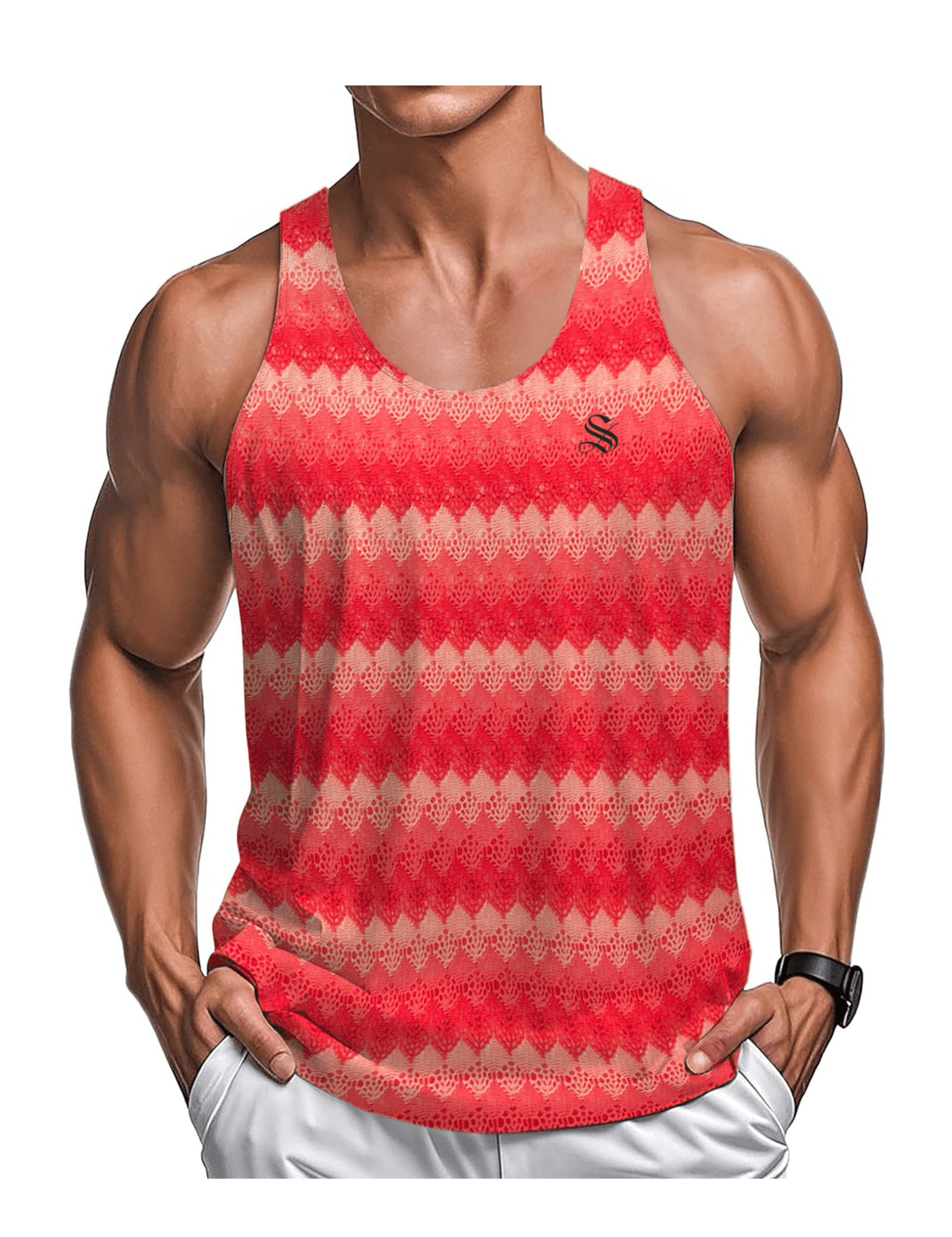 PIKAO - Tank Top for Men - Sarman Fashion - Wholesale Clothing Fashion Brand for Men from Canada