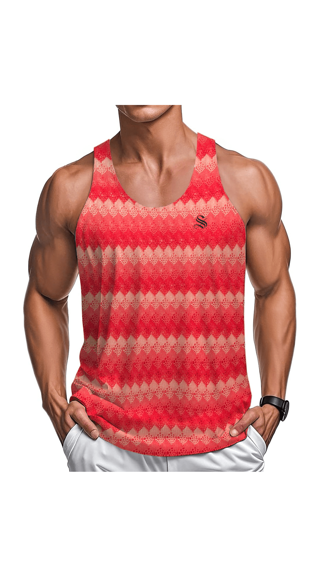 PIKAO - Tank Top for Men - Sarman Fashion - Wholesale Clothing Fashion Brand for Men from Canada