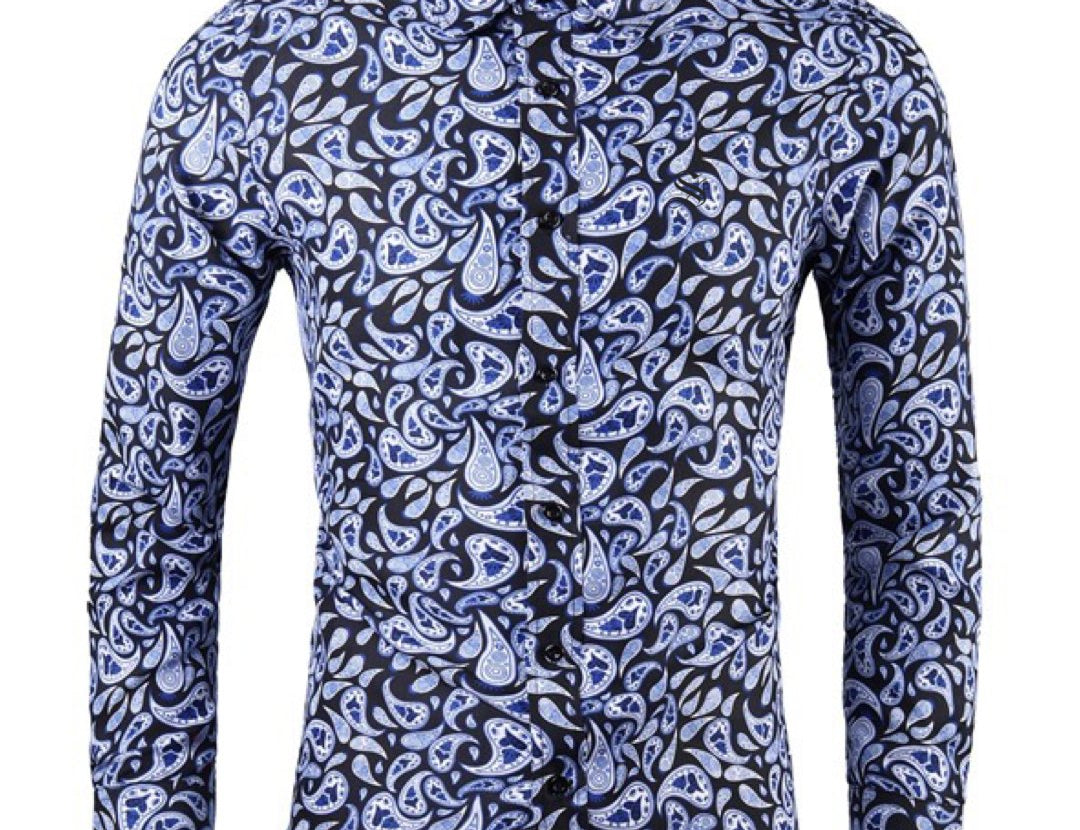 Pikar - Long Sleeves Shirt for Men - Sarman Fashion - Wholesale Clothing Fashion Brand for Men from Canada