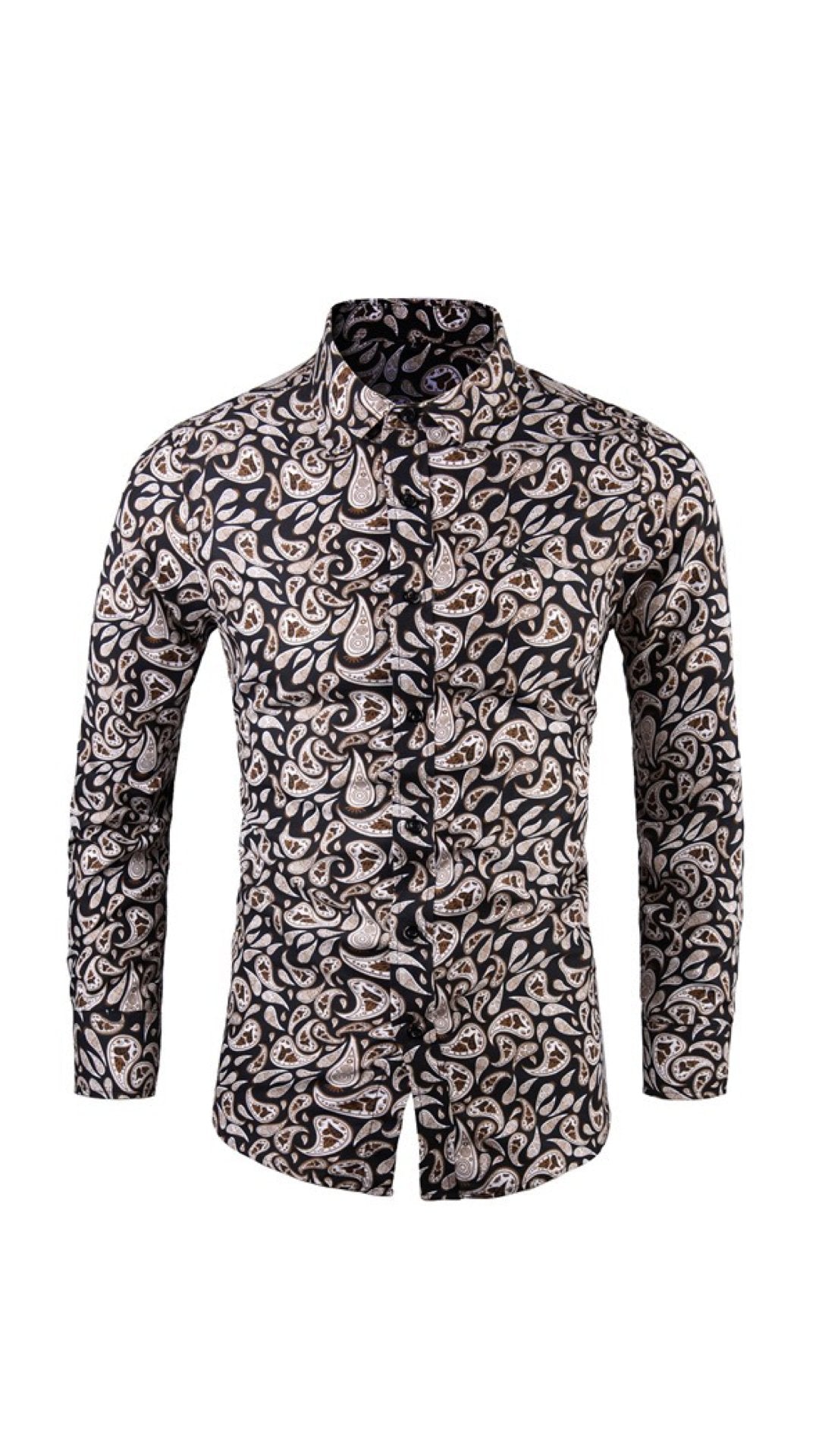 Pikar - Long Sleeves Shirt for Men - Sarman Fashion - Wholesale Clothing Fashion Brand for Men from Canada