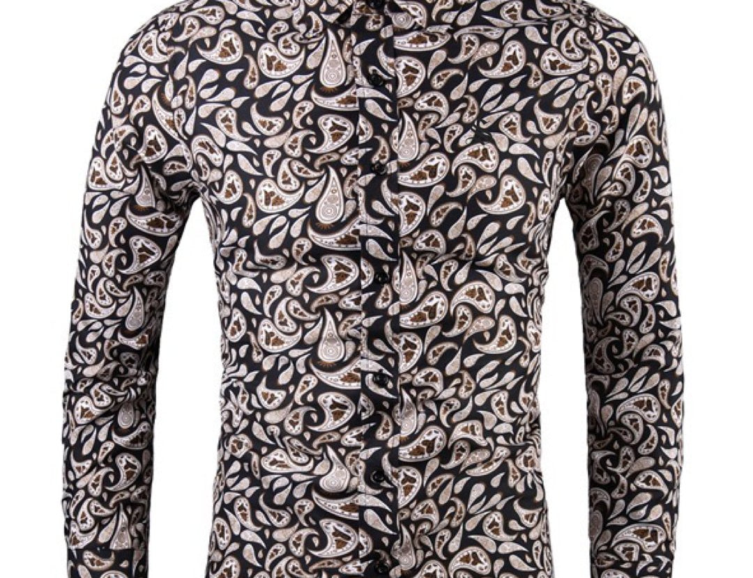Pikar - Long Sleeves Shirt for Men - Sarman Fashion - Wholesale Clothing Fashion Brand for Men from Canada