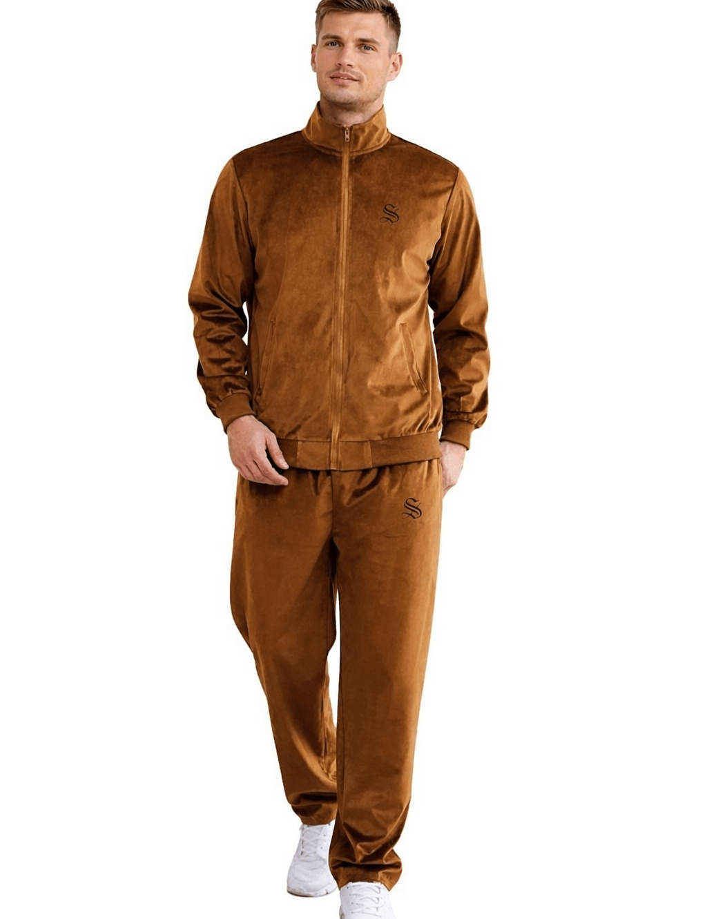 PimpG - Complete Set - Long Sleeves Track Tops & Joggers for Men - Sarman Fashion - Wholesale Clothing Fashion Brand for Men from Canada