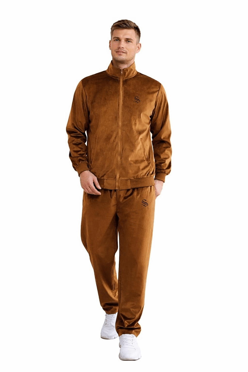 PimpG - Complete Set - Long Sleeves Track Tops & Joggers for Men - Sarman Fashion - Wholesale Clothing Fashion Brand for Men from Canada
