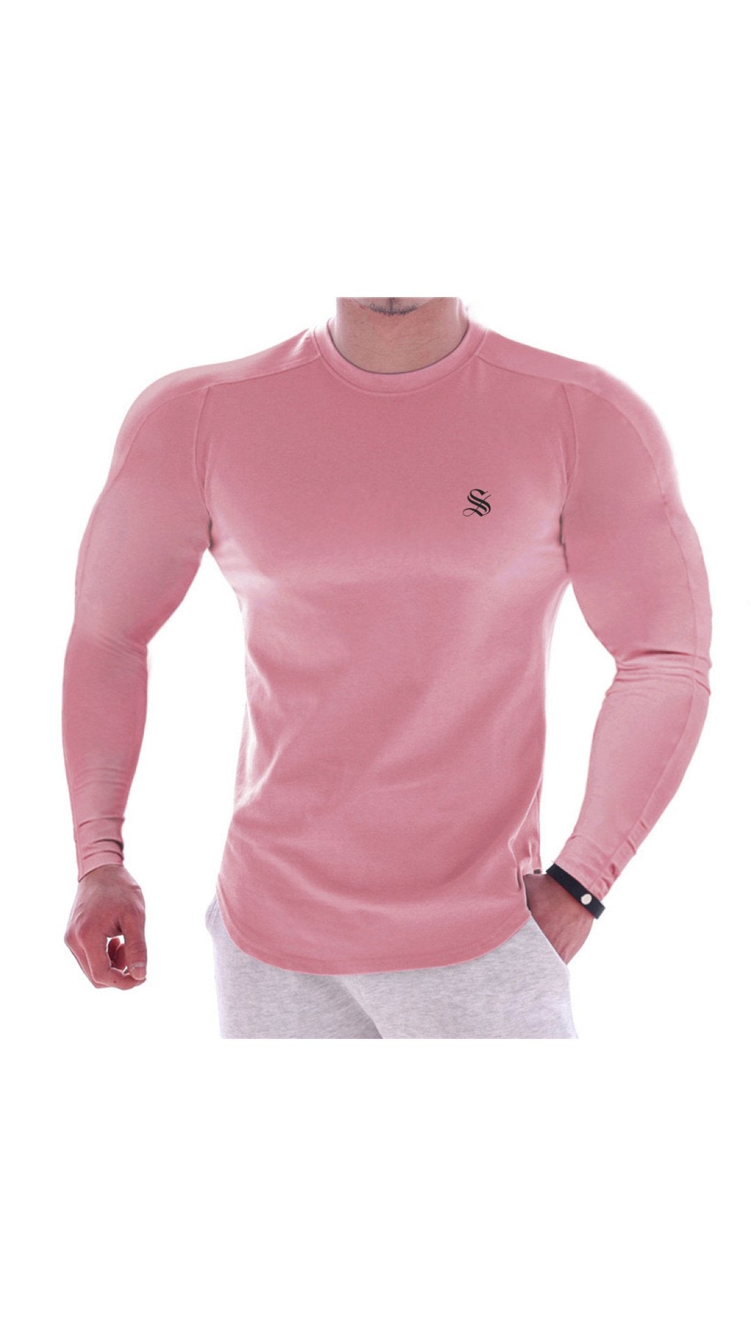 Pinkuimsya 3 - Long Sleeve Shirt for Men - Sarman Fashion - Wholesale Clothing Fashion Brand for Men from Canada