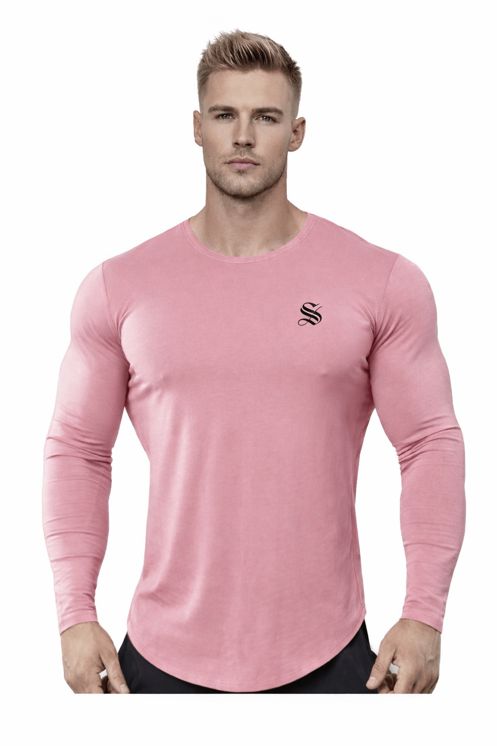 Pinkuimsya - Long Sleeve Shirt for Men - Sarman Fashion - Wholesale Clothing Fashion Brand for Men from Canada