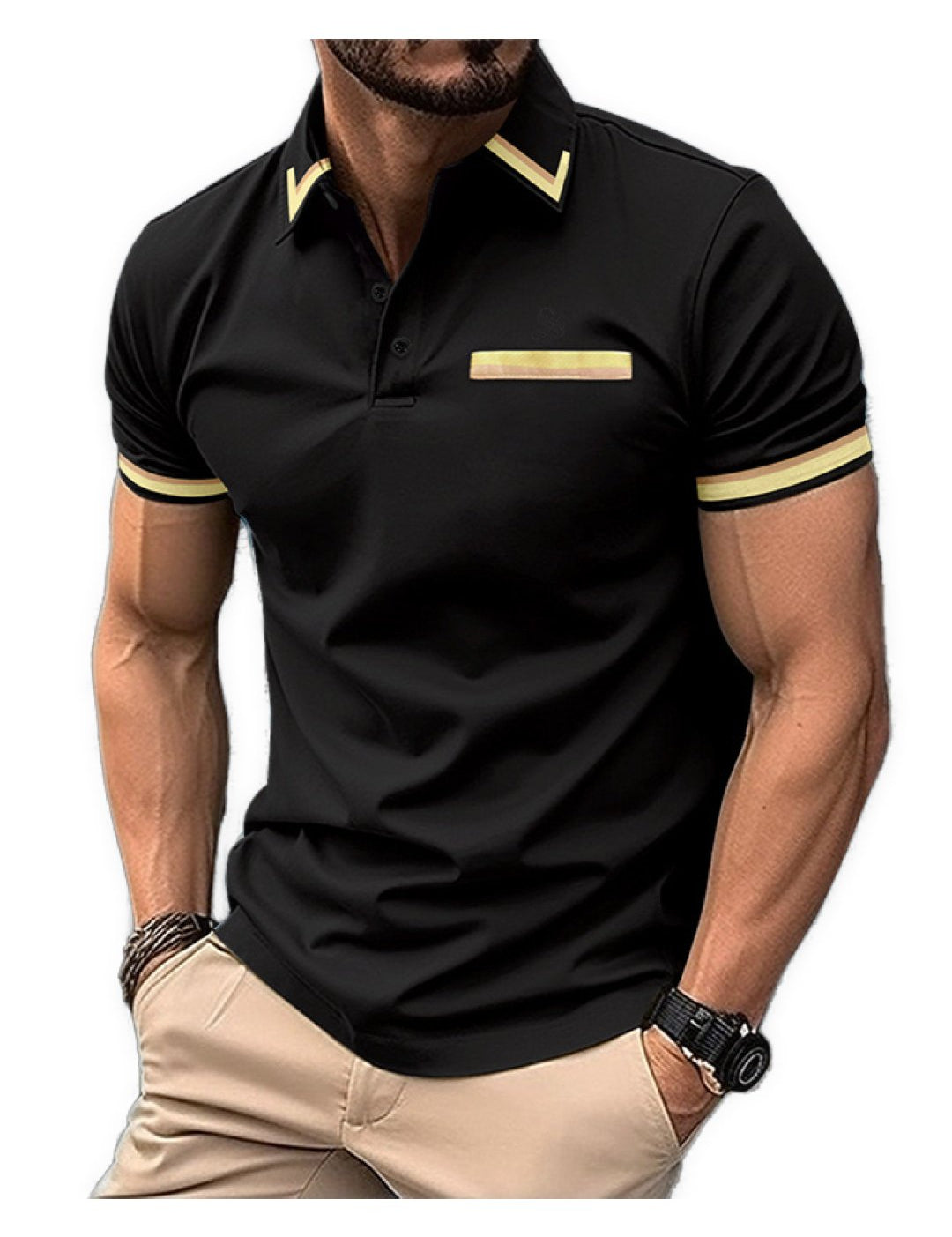 Pizura - Polo Shirt for Men - Sarman Fashion - Wholesale Clothing Fashion Brand for Men from Canada