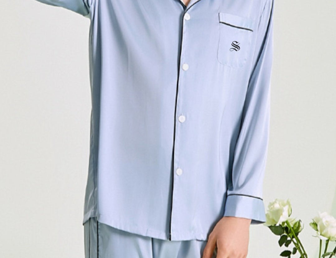 PJM 001 - Pajamas Complete set for Men - Sarman Fashion - Wholesale Clothing Fashion Brand for Men from Canada