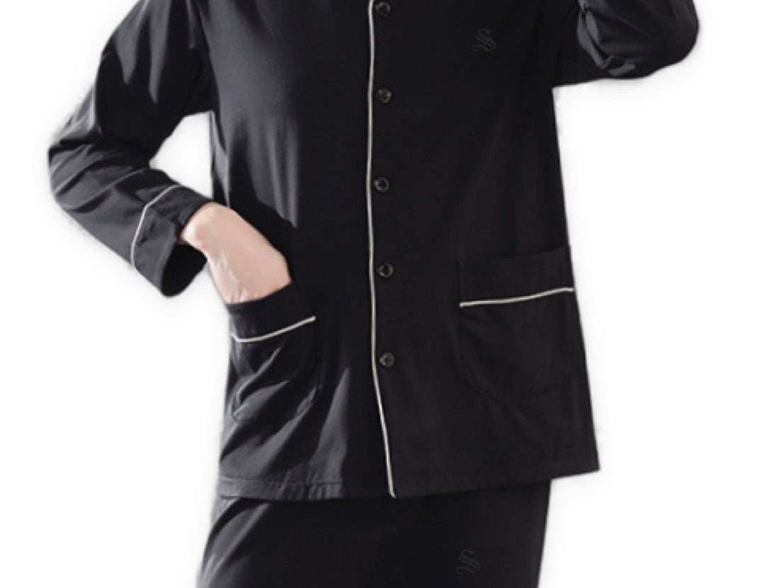 PJM 002 - Pajamas Complete set for Men - Sarman Fashion - Wholesale Clothing Fashion Brand for Men from Canada