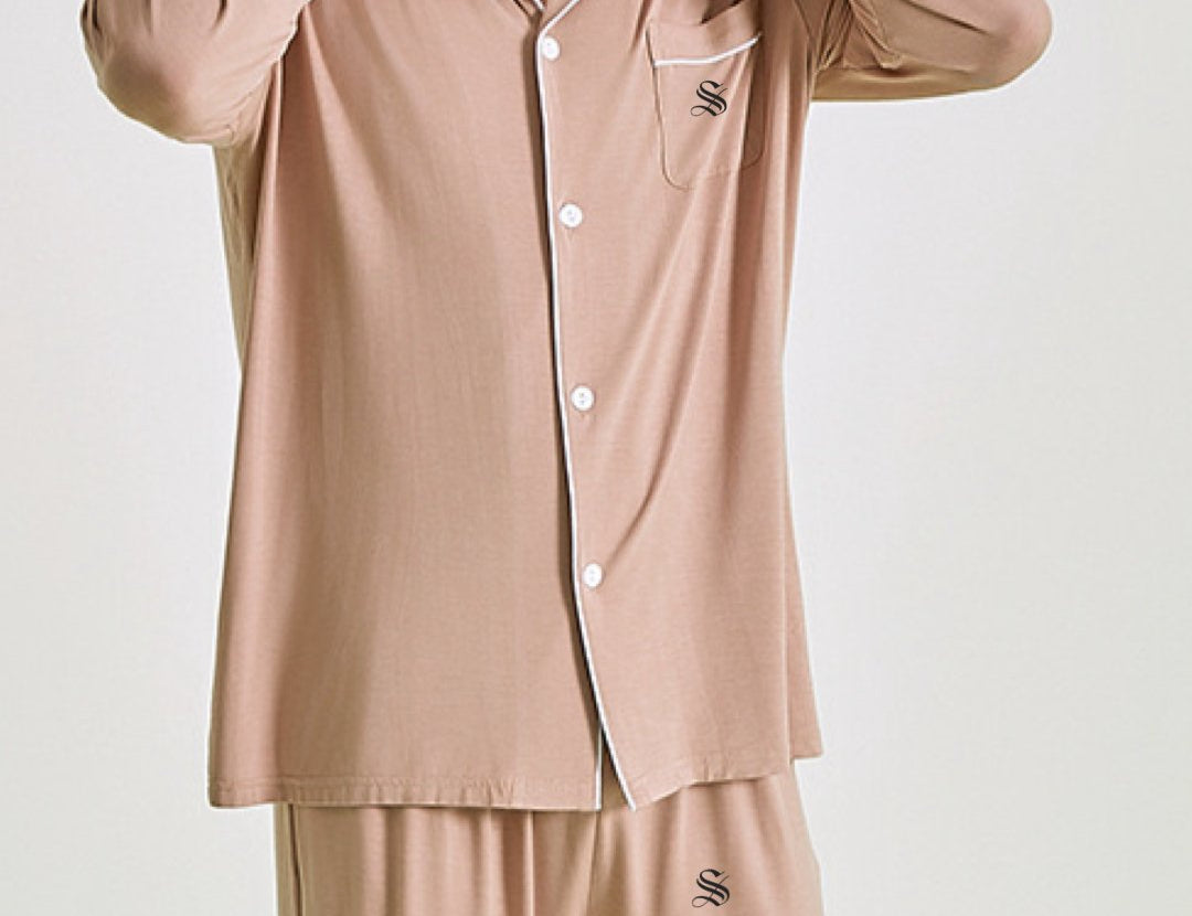 PJM - Pajamas Complete set for Men - Sarman Fashion - Wholesale Clothing Fashion Brand for Men from Canada