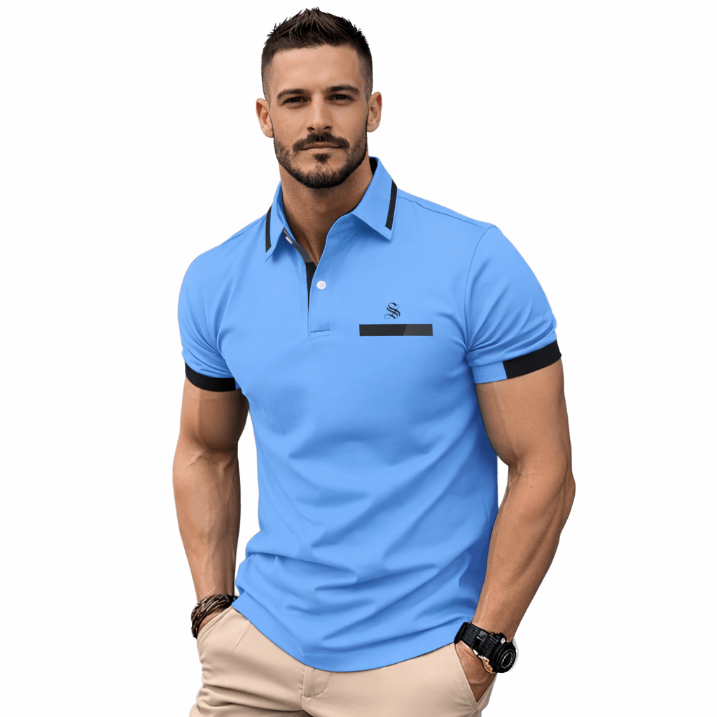 Pogiun - Polo Shirt for Men - Sarman Fashion - Wholesale Clothing Fashion Brand for Men from Canada