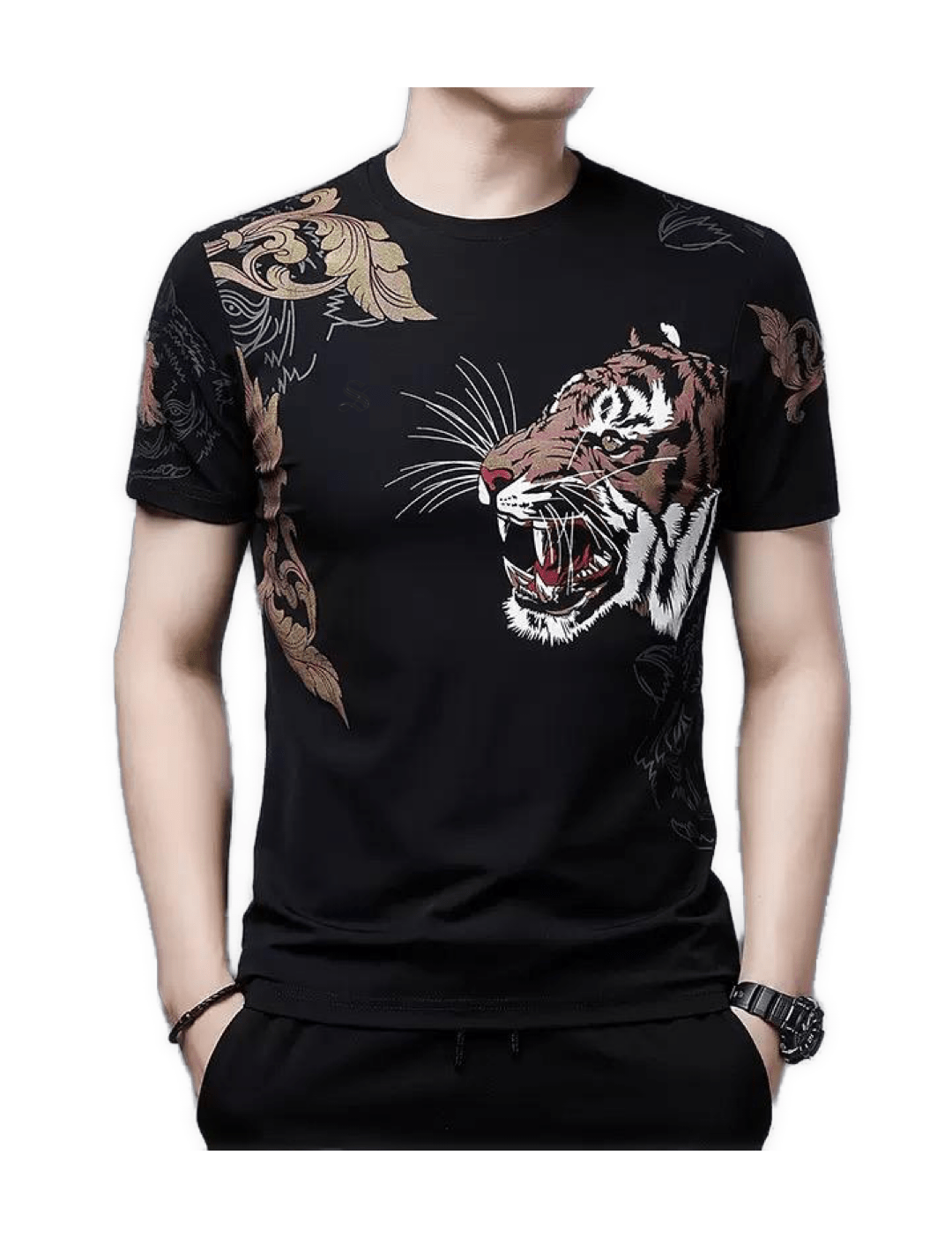POJ 166 - T-Shirt for Men - Sarman Fashion - Wholesale Clothing Fashion Brand for Men from Canada
