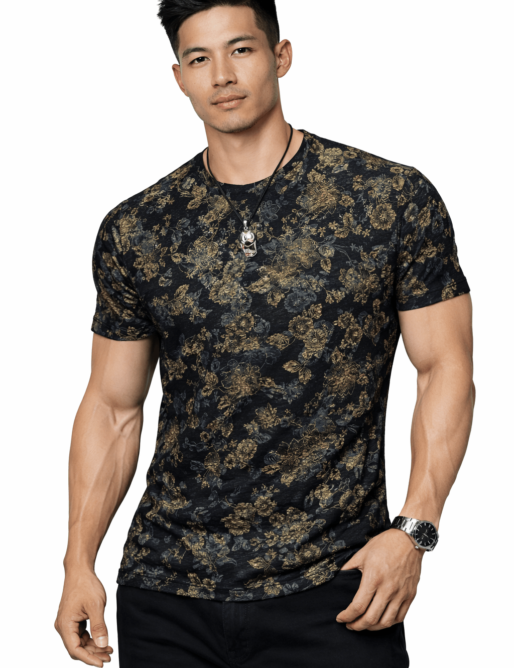 POJ 16Z1 - T-Shirt for Men - Sarman Fashion - Wholesale Clothing Fashion Brand for Men from Canada