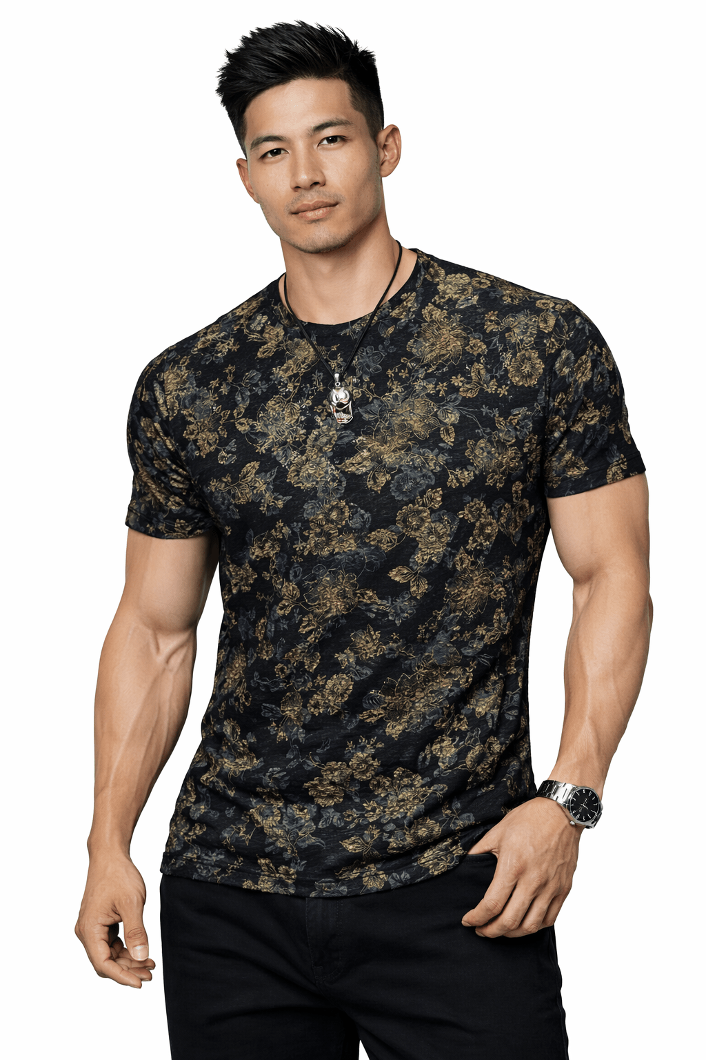 POJ 16Z1 - T-Shirt for Men - Sarman Fashion - Wholesale Clothing Fashion Brand for Men from Canada