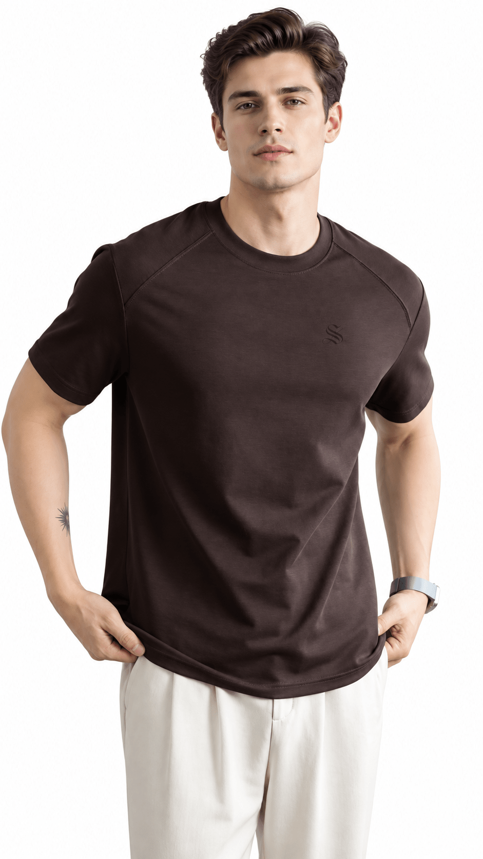 POJ 16Z10 - T-Shirt for Men - Sarman Fashion - Wholesale Clothing Fashion Brand for Men from Canada