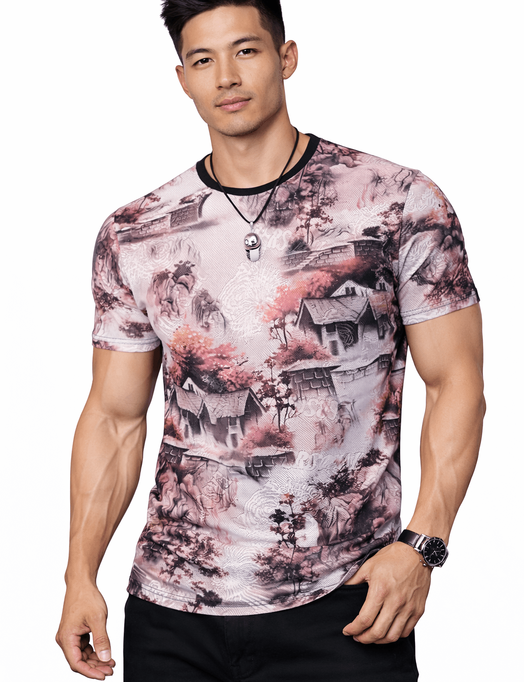 POJ 16Z2 - T-Shirt for Men - Sarman Fashion - Wholesale Clothing Fashion Brand for Men from Canada