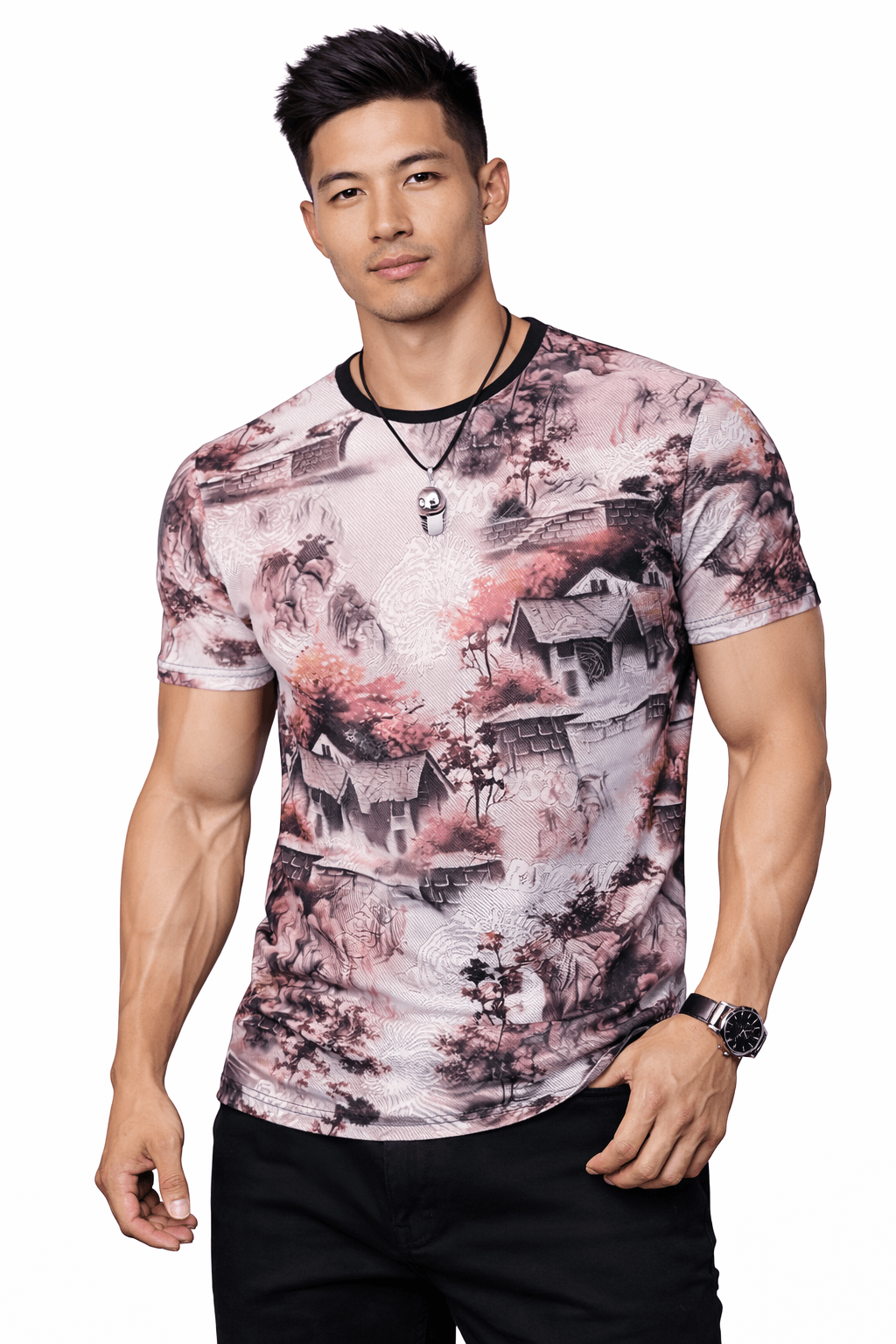 POJ 16Z2 - T-Shirt for Men - Sarman Fashion - Wholesale Clothing Fashion Brand for Men from Canada